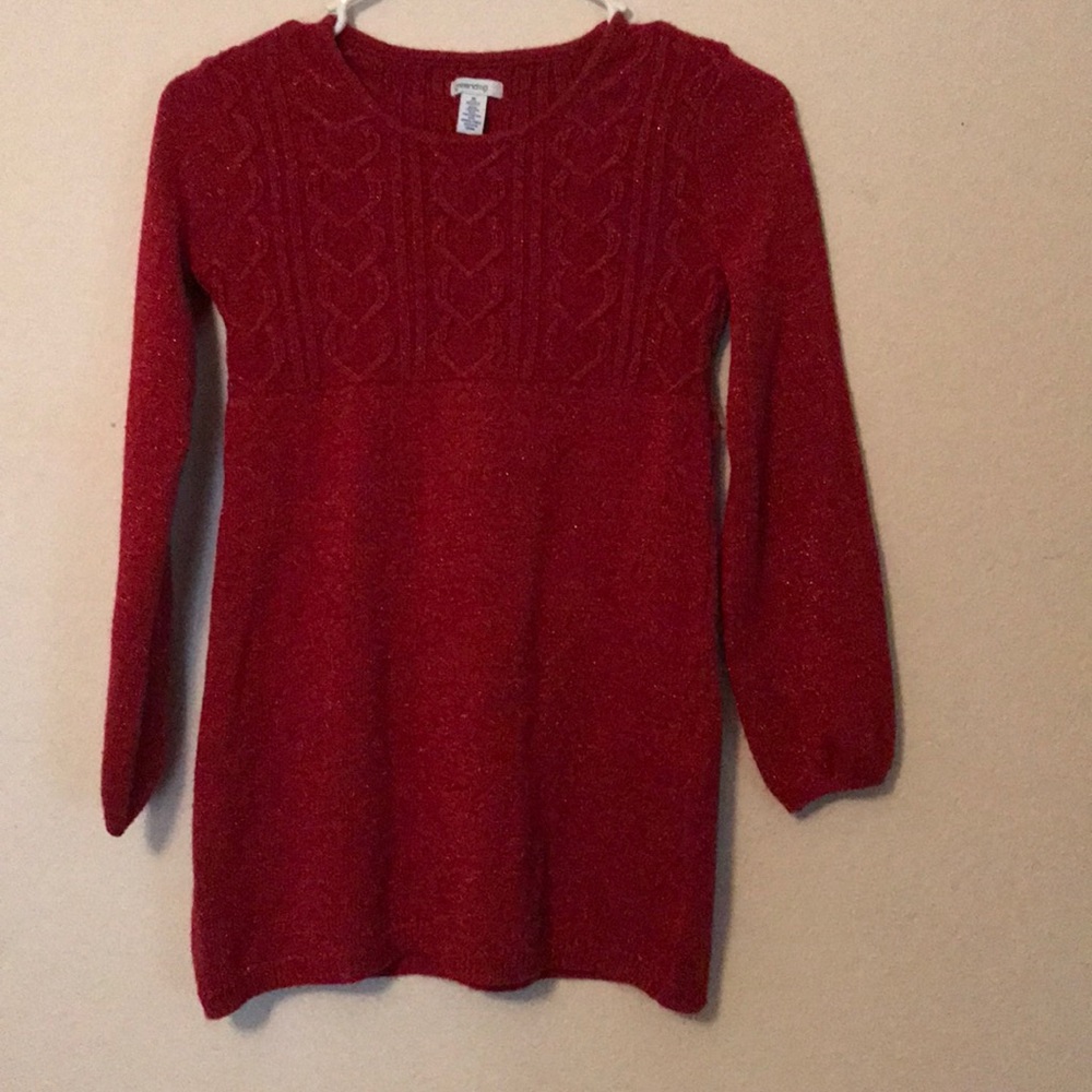 Greendog Red Sweater Dress